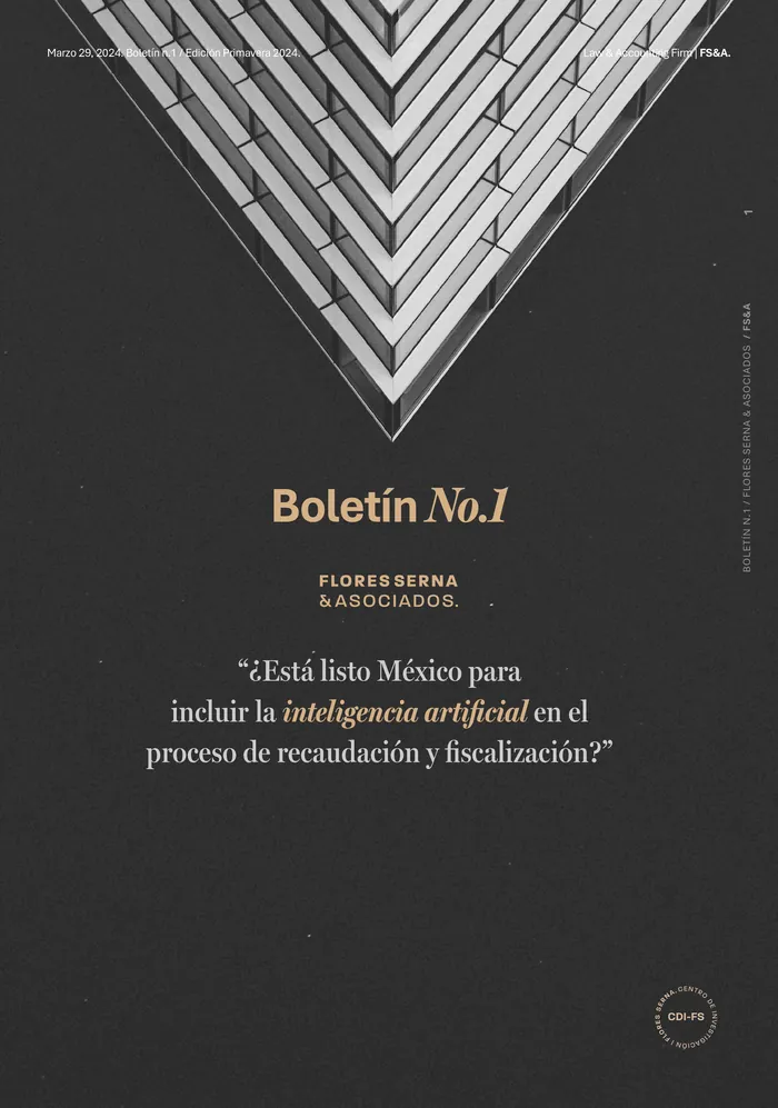 Portada del boletín n.º 1