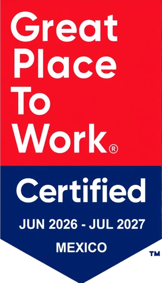 Great Place To Work Certified — junio 2026 a julio 2027, México